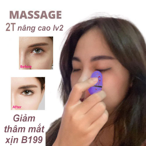 Xả Kho Máy Massage Mắt Kiểu Bút Chống Thâm Quầng Mini 208 Các Mãu Video Thật Tùy Chọn Hàng Chính Hãng - B199 2T Pin Sạc