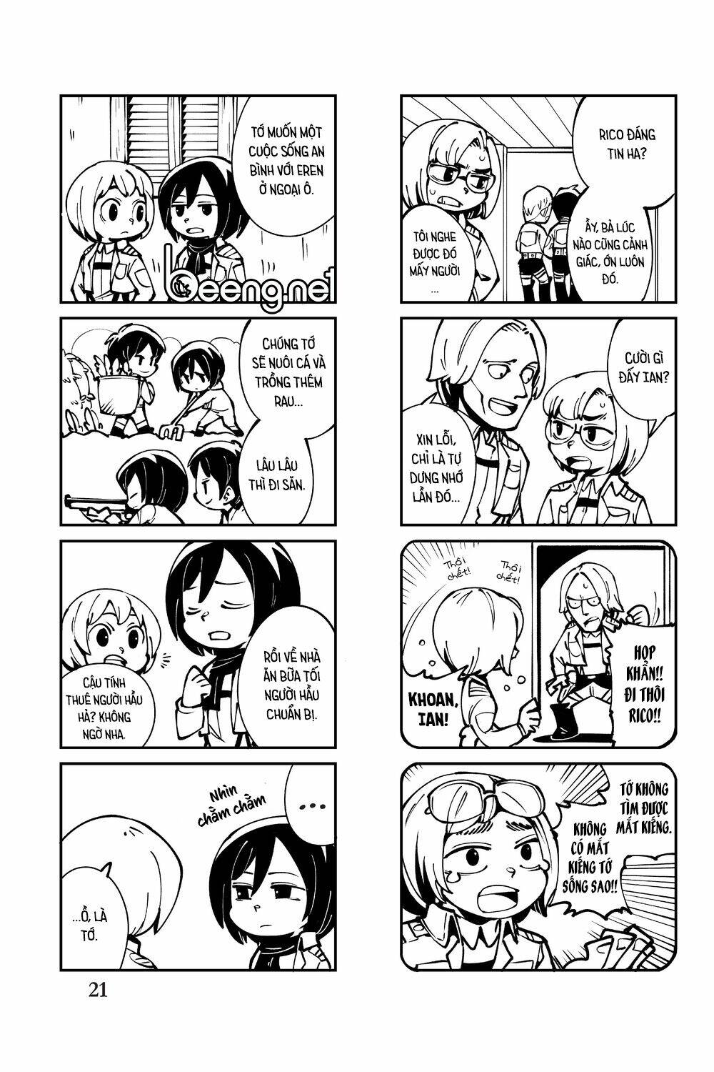 cà khịa với khổng lồ chapter 1 21