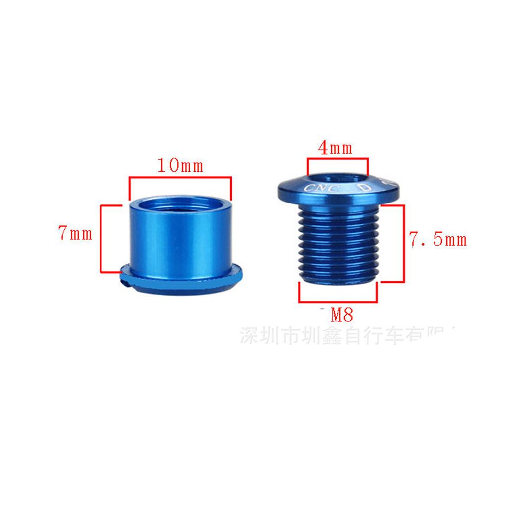 5 Cái Nhôm Hợp Hợp Xe đạp Xe đạp Chainring Crankset Bolt Vít