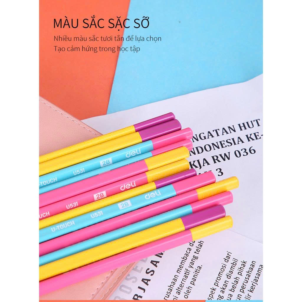 Bút Chì Gỗ Deli EU53100 - 1 Bút