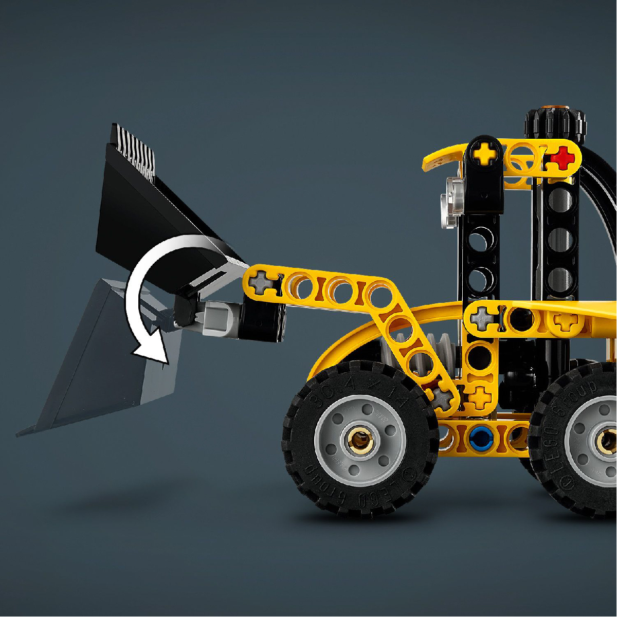 Đồ Chơi Xe Máy Đào Và Máy Xúc Kết Hợp LEGO TECHNIC 42197 (104 chi tiết)