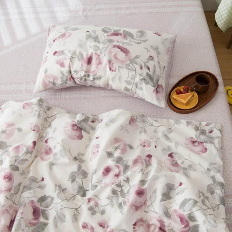 Bộ chăn ga gối Cotton Living 100% Chăn ga gối đủ size giường nệm