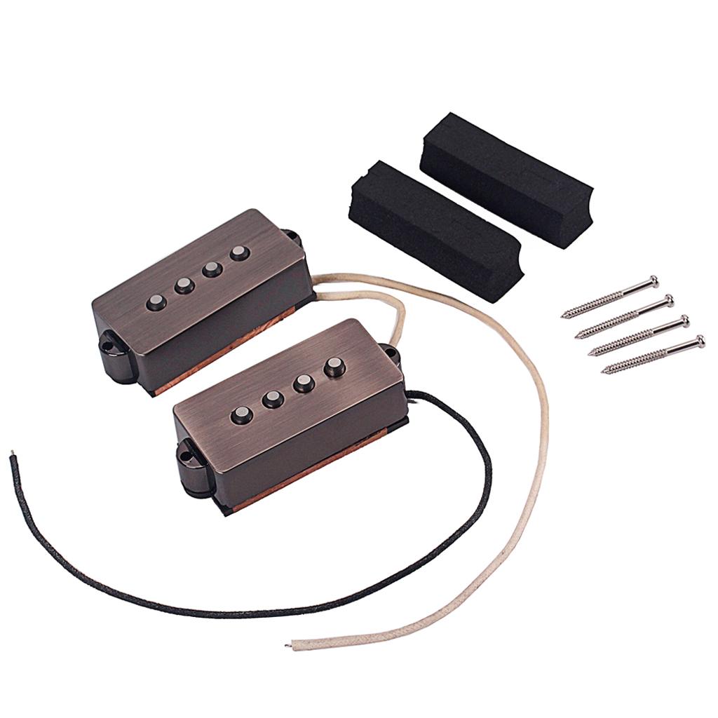 2 Máy Tính Nam Châm Bán Đĩa Đơn Phối Cầu Cổ Bộ cho PB Bass Thay Thế Linh Kiện