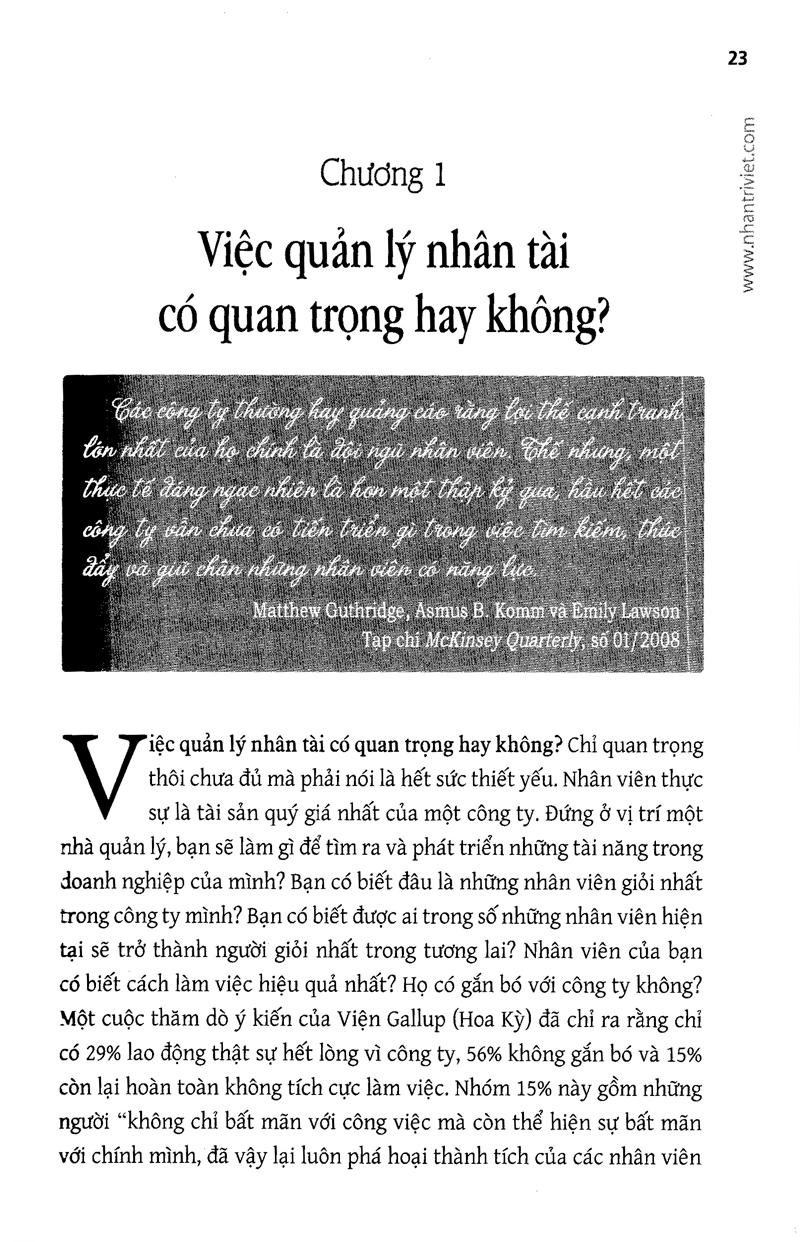 Nhân Tài Của Bạn Họ Là Ai?