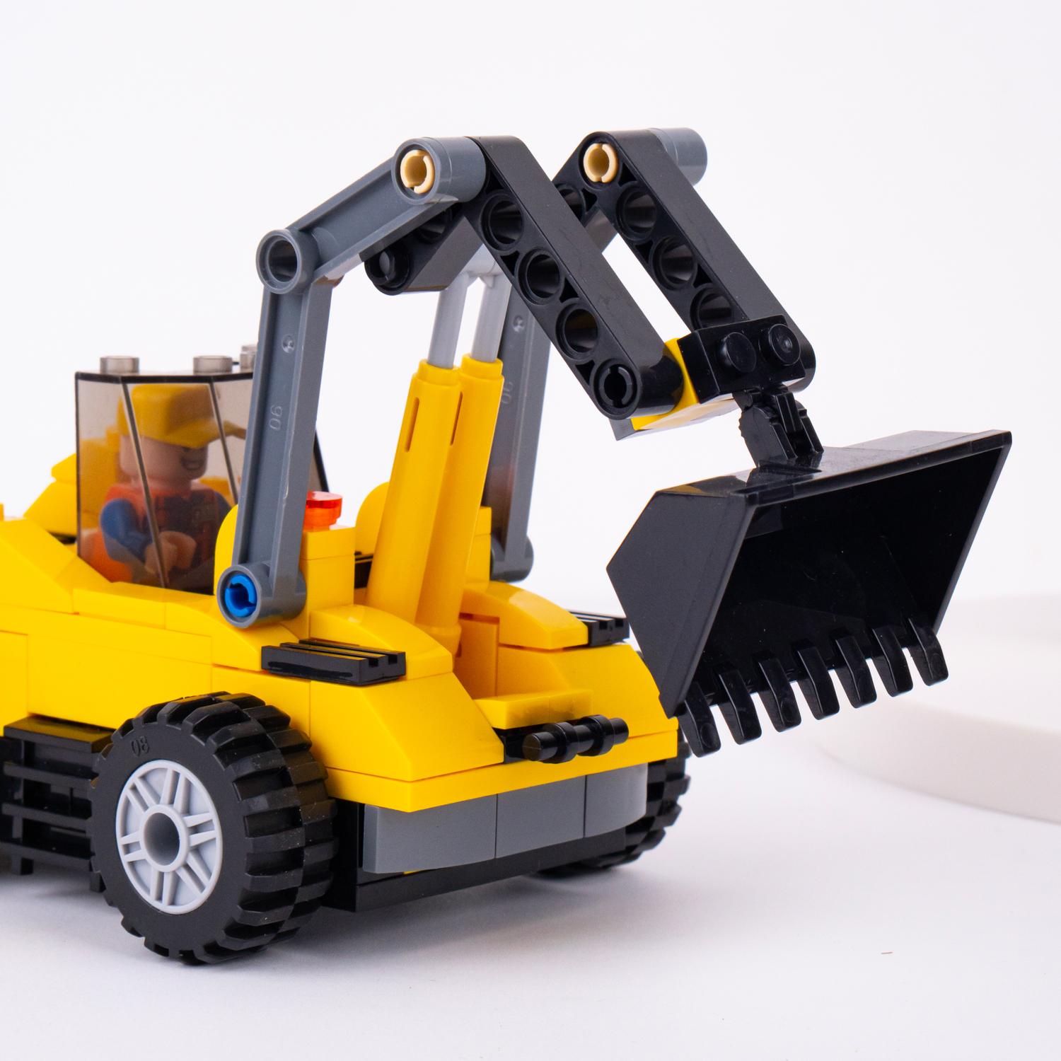 Đồ Chơi Lắp Ráp Máy Xúc Đào Thủy Lực 2 Trong 1 - Hydraulic Excavator - Toys&amp;Joys 8632 (268 Mảnh Ghép)