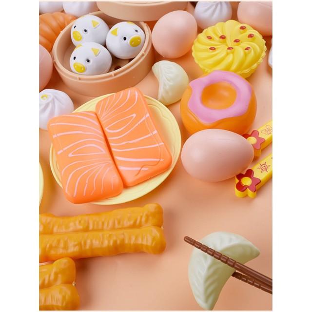 Bộ đồ chơi nấu ăn 60 chi tiết cho bé yêu - đồ chơi thông minh cho bé