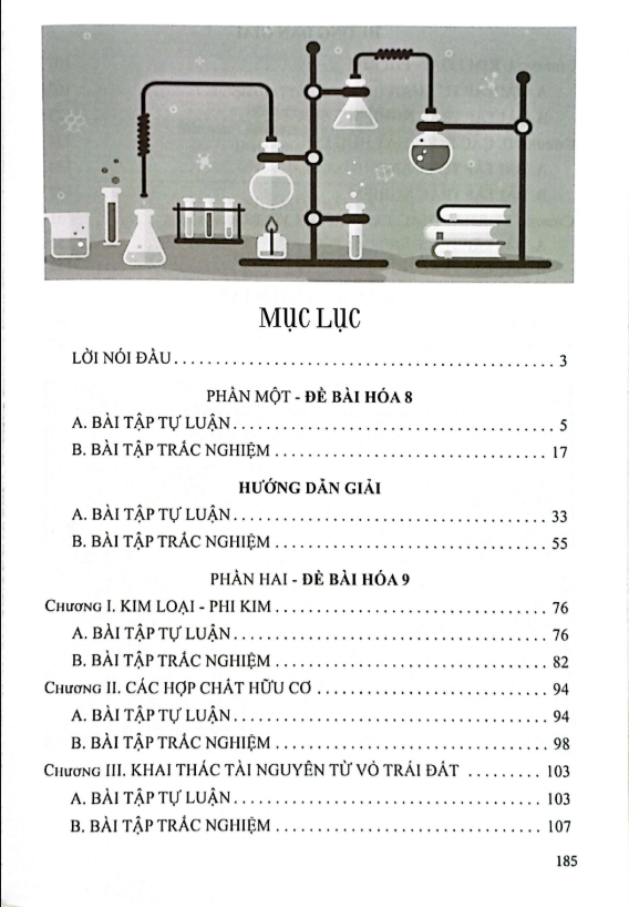 Sách - 500 Bài Tập Hóa Học Trung Học Cơ Sở (Dùng Cho Các Bộ SGK Hiện Hành)