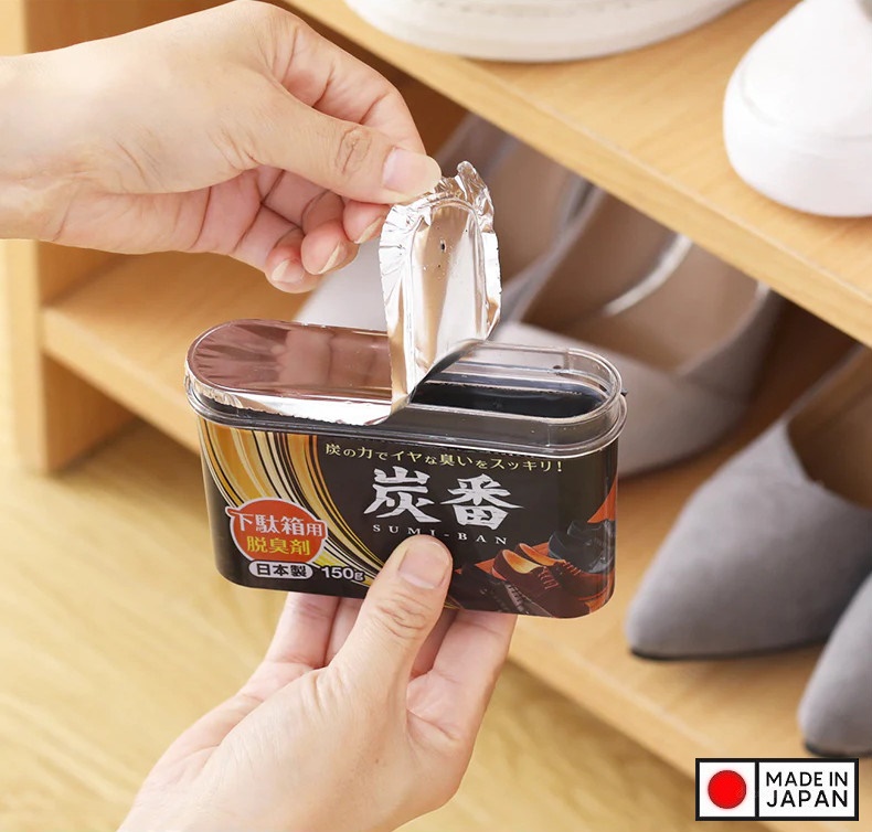 Hộp Khử Mùi Tủ Giày, Tủ Quần Áo Than Hoạt Tính Kobini Nhật Bản