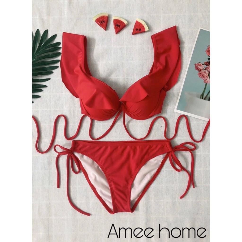 Bikini 2 mảnh tay bèo sẽy (ảnh chụp thật tại shop)