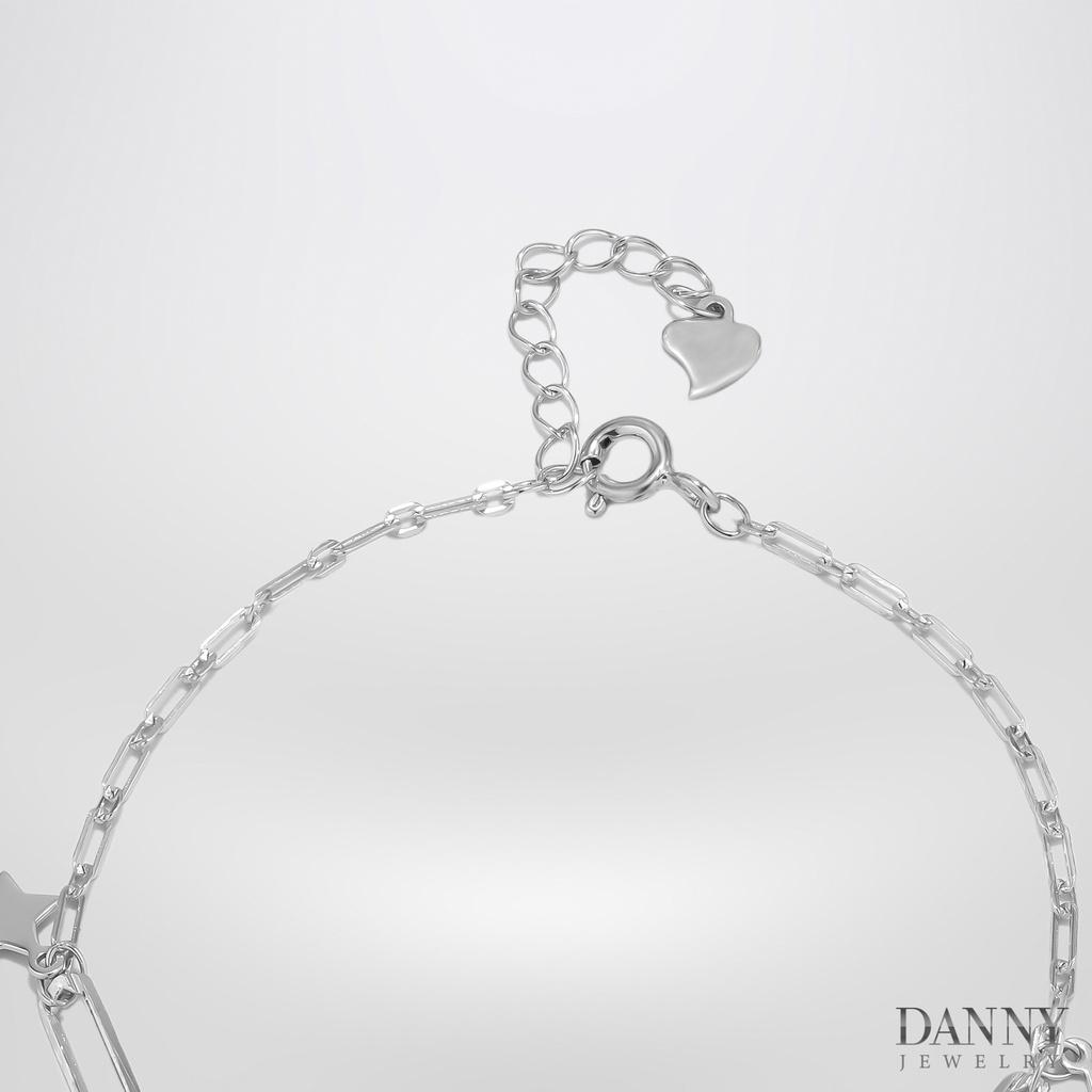 Lắc Bạc 925 Danny Jewelry Mắc Xích Đính Phụ Kiện LACY77/LACY107