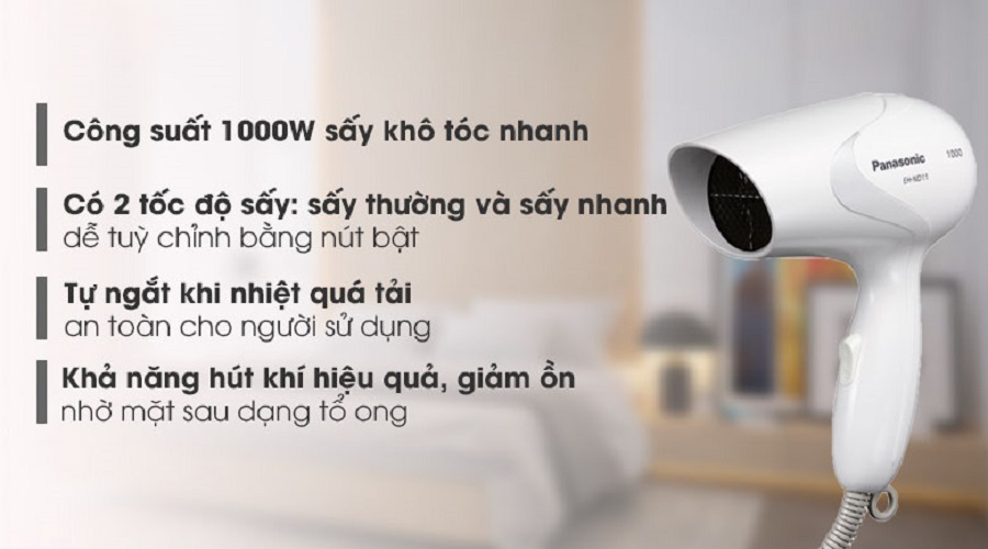 Hình ảnh Máy Sấy Tóc Panasonic Máy Sấy Tóc Panasonic EH-ND11-W645 Hàng Chính Hãng