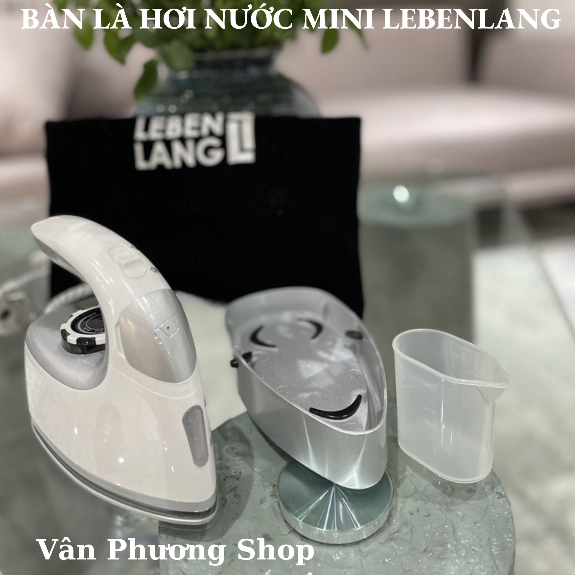 Bàn Là Hơi Nước Mini Du Lịch Lebenlang LBL66673 - Hàng Chính Hãng