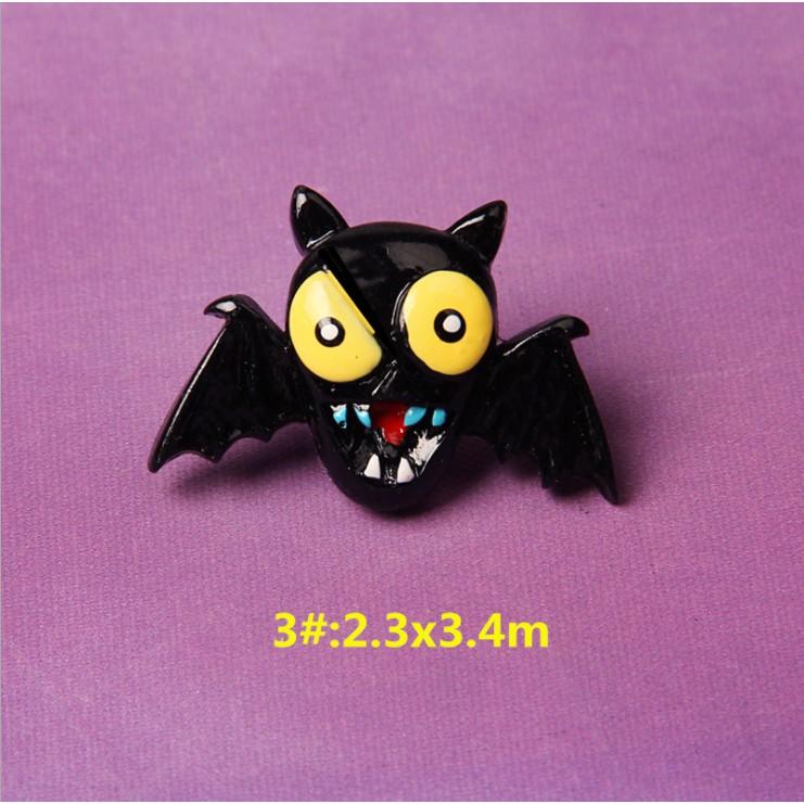 Charm bóng ma Ghost lễ hội Halloween cho các bạn trang trí vỏ ốp điện thoại, Jibbitz, DIY