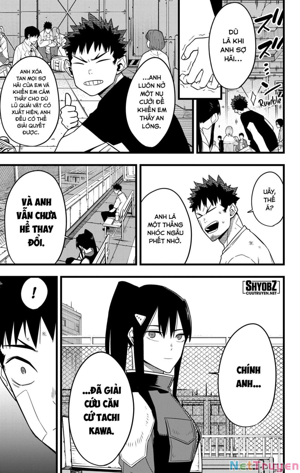 hôm nay - tôi hóa kaiju chapter 69 17