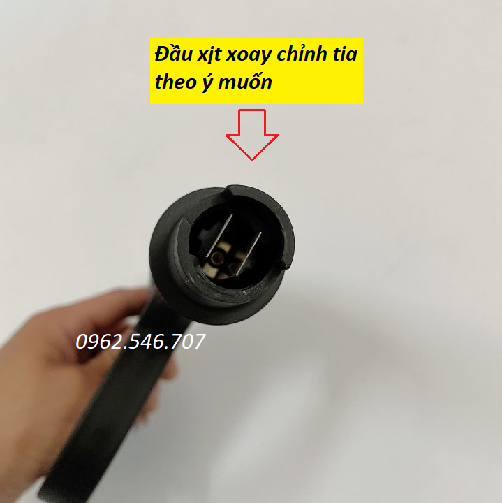 Bộ 10M-15M-20M dây rửa xe lõi thép và súng xịt - súng rửa xe áp lực cao ren 22mm