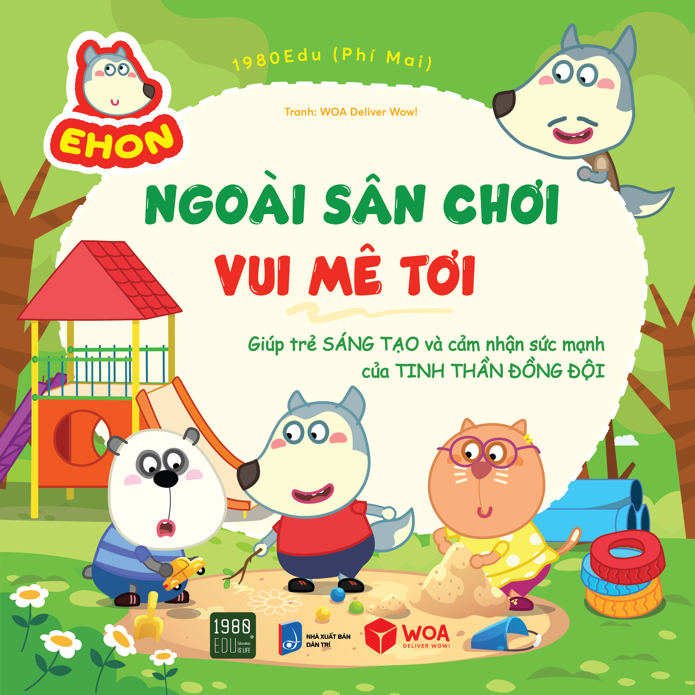 Wolfoo Ehon - Ngoài Sân Chơi, Vui Mê Tơi