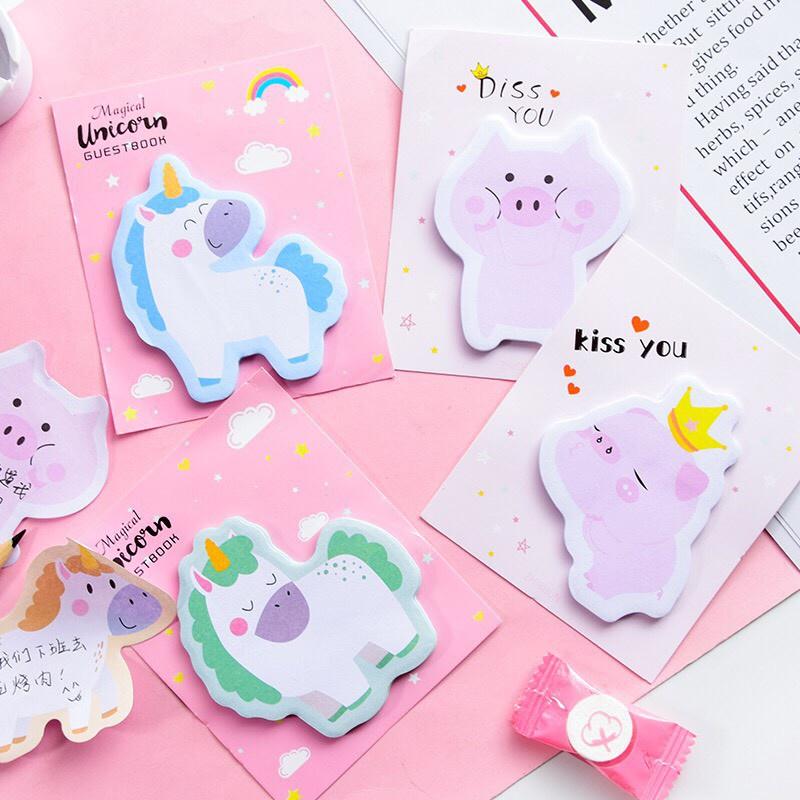 Note ghi chú , giấy nhớ Unicorn - nguồn sỉ