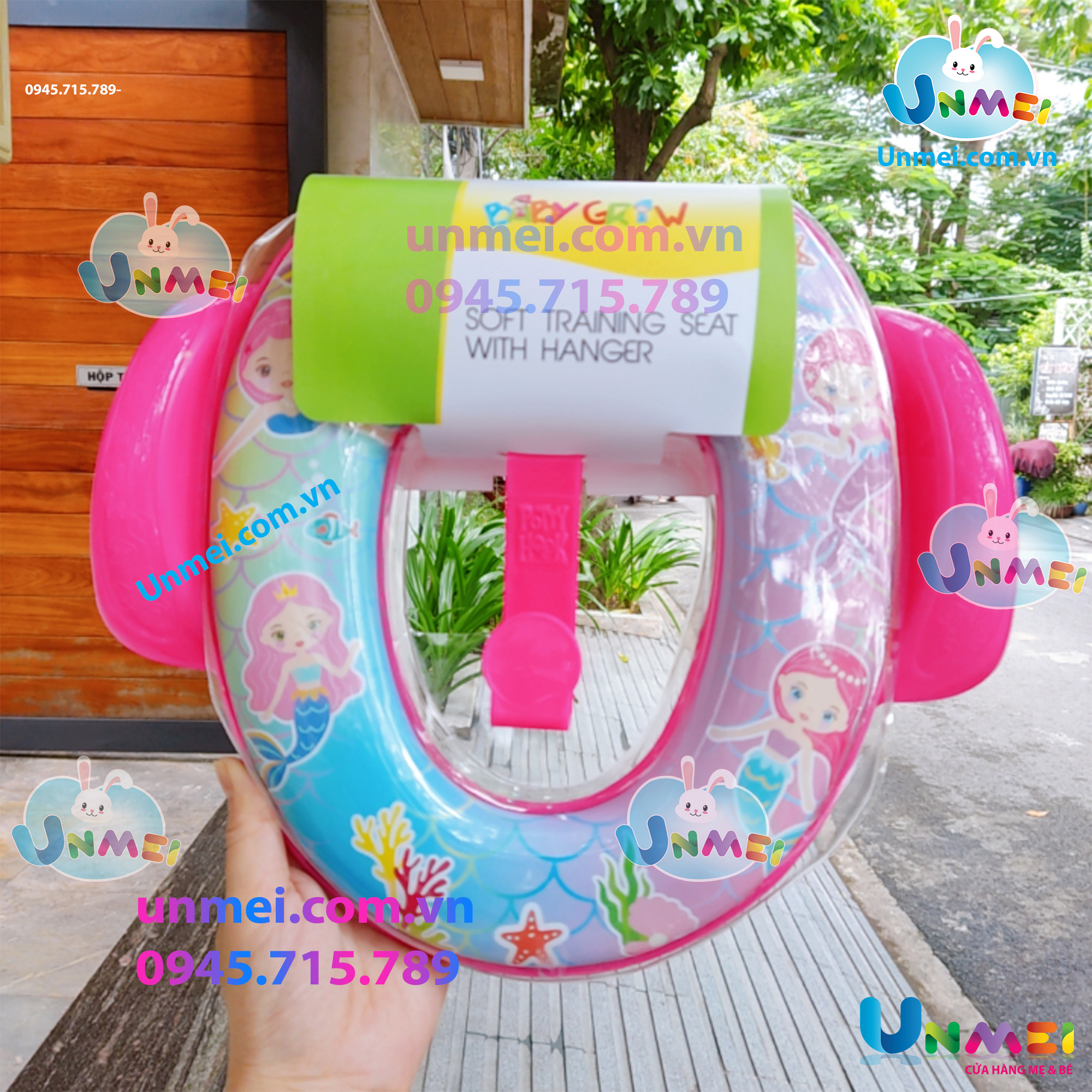 Lót Bồn Cầu - Bệ Toilet cho Bé - Tay Vịn An Toàn - Nhân Vật Hoạt Hình Có Đệm - màu sắc dễ thương (giao màu ngẫu nhiên)