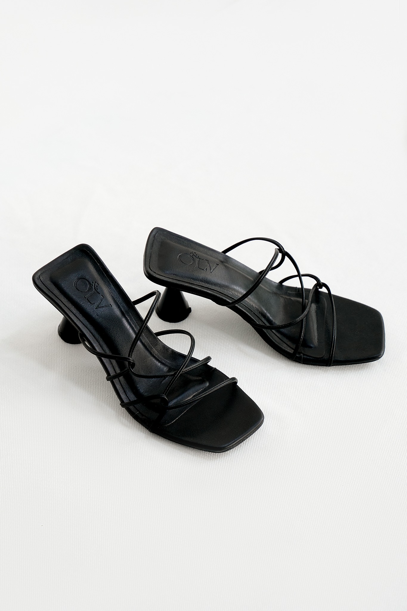 OLV - Giày Inky Twisted Strap Heels