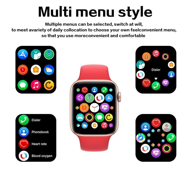2023 Smartwatch Series 7 Smartwatch I7+MAX Mens Dial-Up Smartwatch Tracker Sức khỏe Thể thao Tracker Phụ nữ Watch X8 MAX IWO13