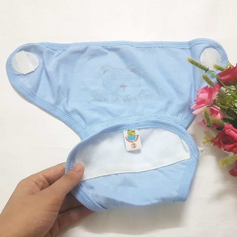 Quần lót đóng bỉm sơ sinh Baby Leo in hình size 1, 2, 3 cho bé trai và bé gái