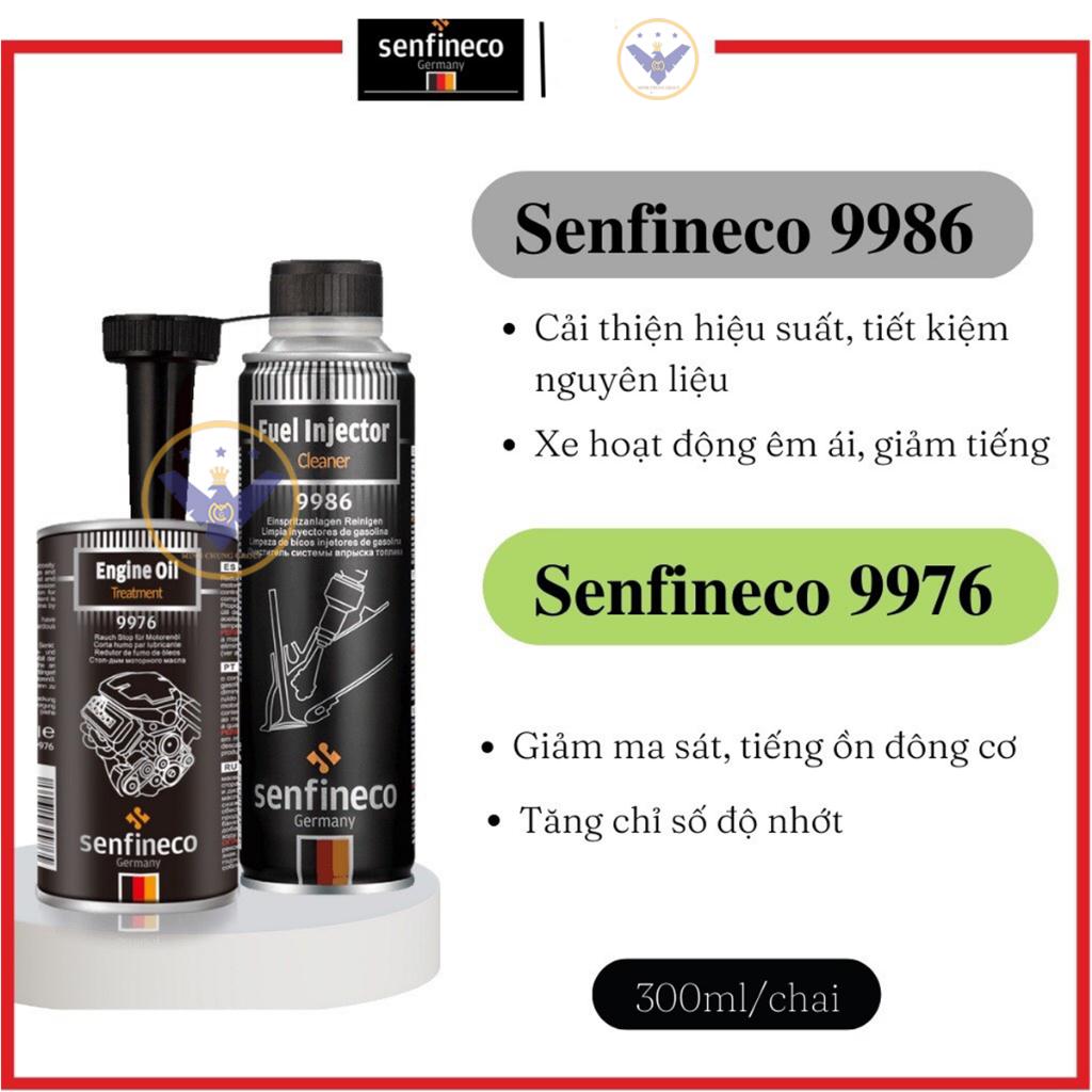 Combo Bảo Dưỡng Động Cơ Xăng Senfineco 9986 + 9976 - Made in Germany