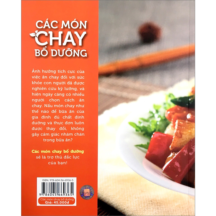 Các Món Chay Bổ Dưỡng (Tái Bản)