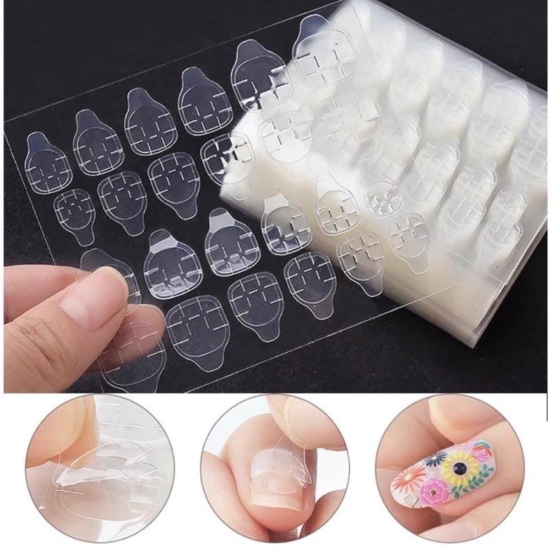 miếng dán nail box ( 1 tấm 24 miếng nhỏ)