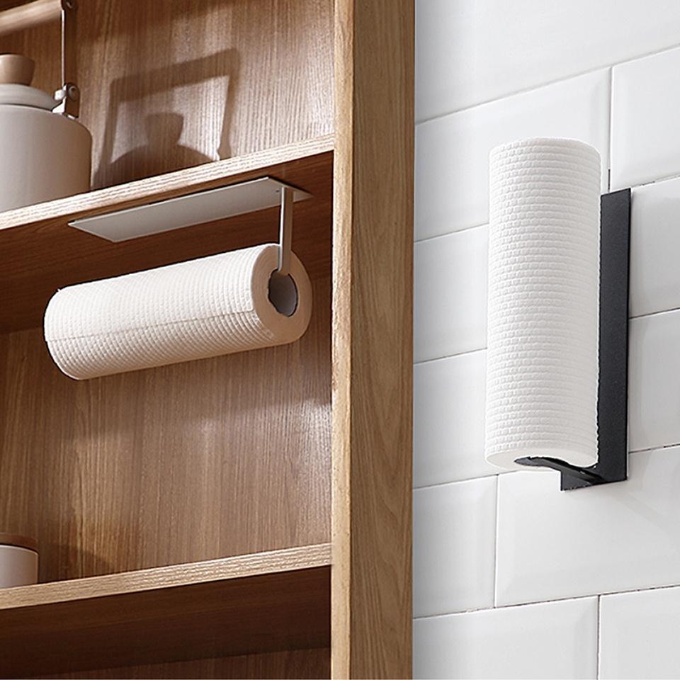 Giá Đỡ Cuộn Giấy Vệ Sinh Gắn Tường Tiết Kiệm Không Gian Bằng Thép Không Gỉ