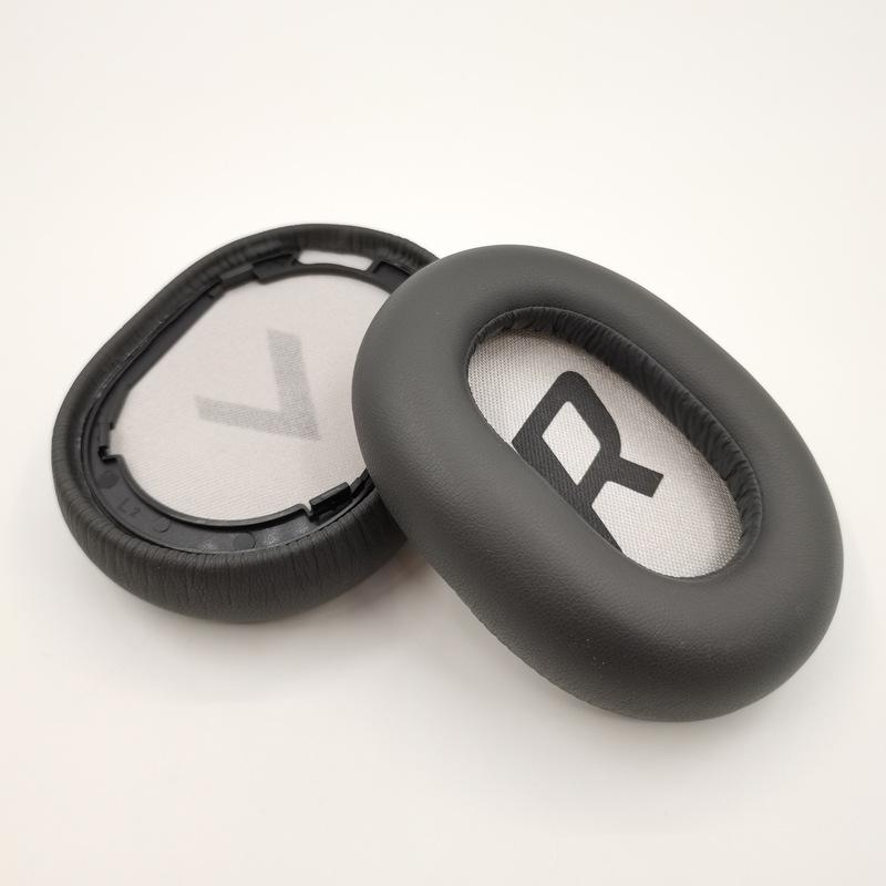 Tấm đệm tai 2pcs cho Plantronics Backbeat Pro 2 Tiếng ồn không dây Thay thế tai nghe Tai nghe Bọt Bộ nhớ bằng da mềm