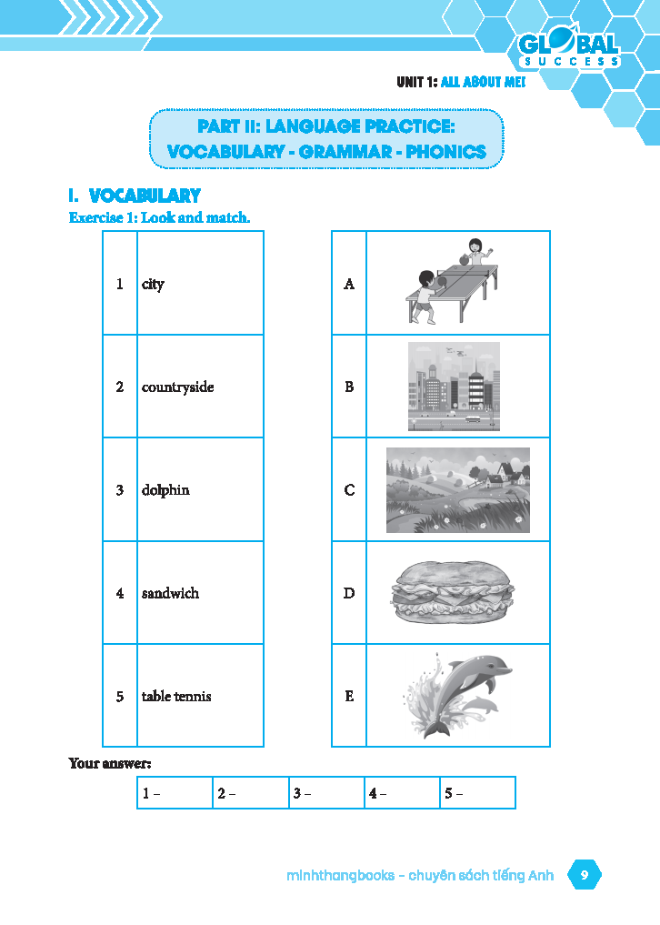 Global Success - Em Học Giỏi Tiếng Anh 5 - Tập 1 (Có Đáp Án)