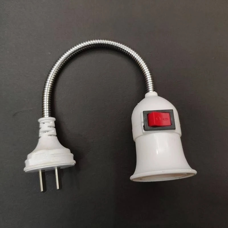 Đuôi đèn E27 công tắc lò xo - Hàng Nhập Khẩu