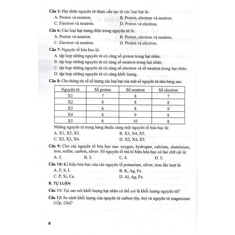 Sách - Đề Kiểm Tra Khoa Học Tự Nhiên Lớp 7 - Dùng Kèm SGK Kết Nối Tri Thức Với Cuộc Sống - Hồng Ân