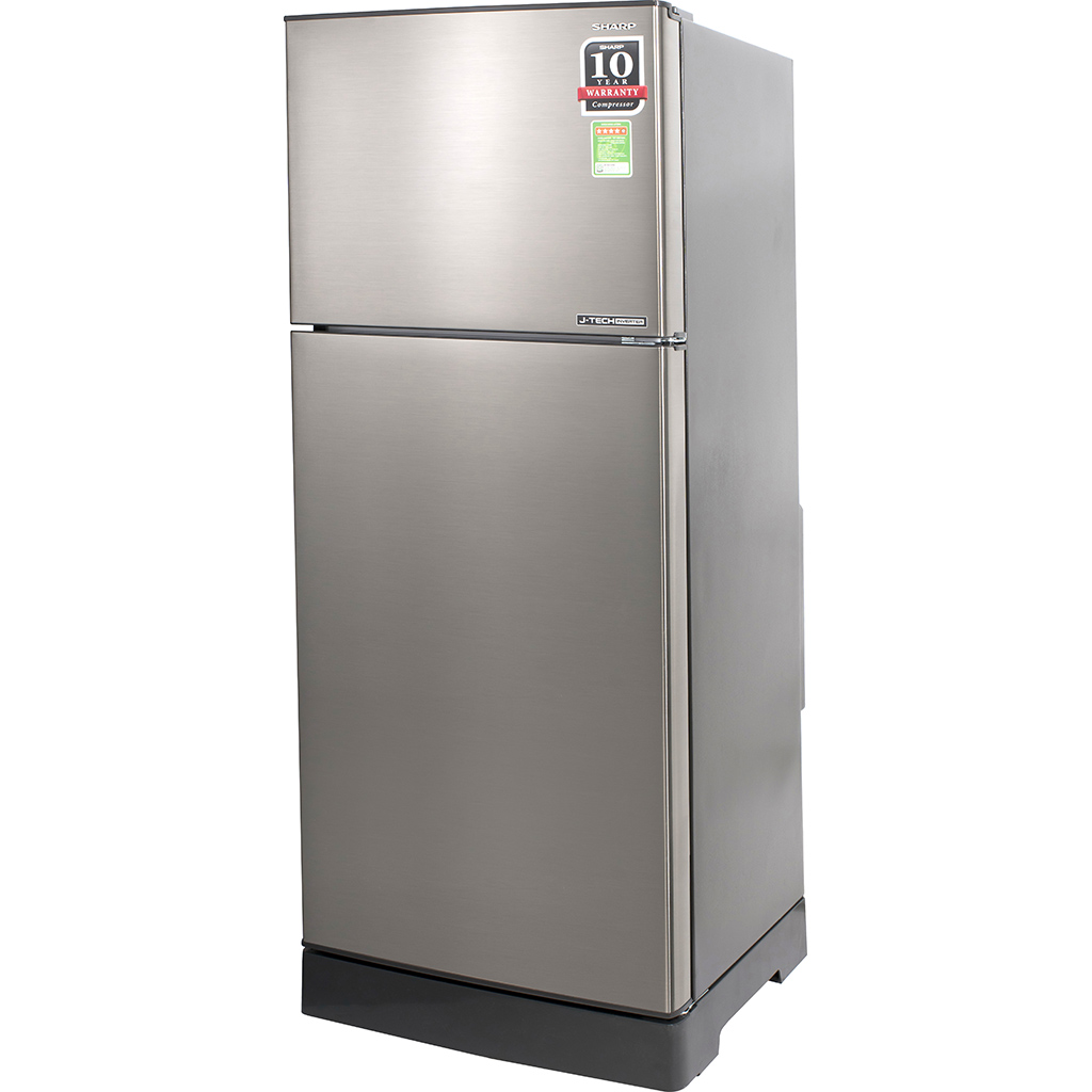 Tủ lạnh Sharp Inverter 196 lít SJ-X201E-SL - Hàng Chính Hãng [Giao hàng toàn quốc]