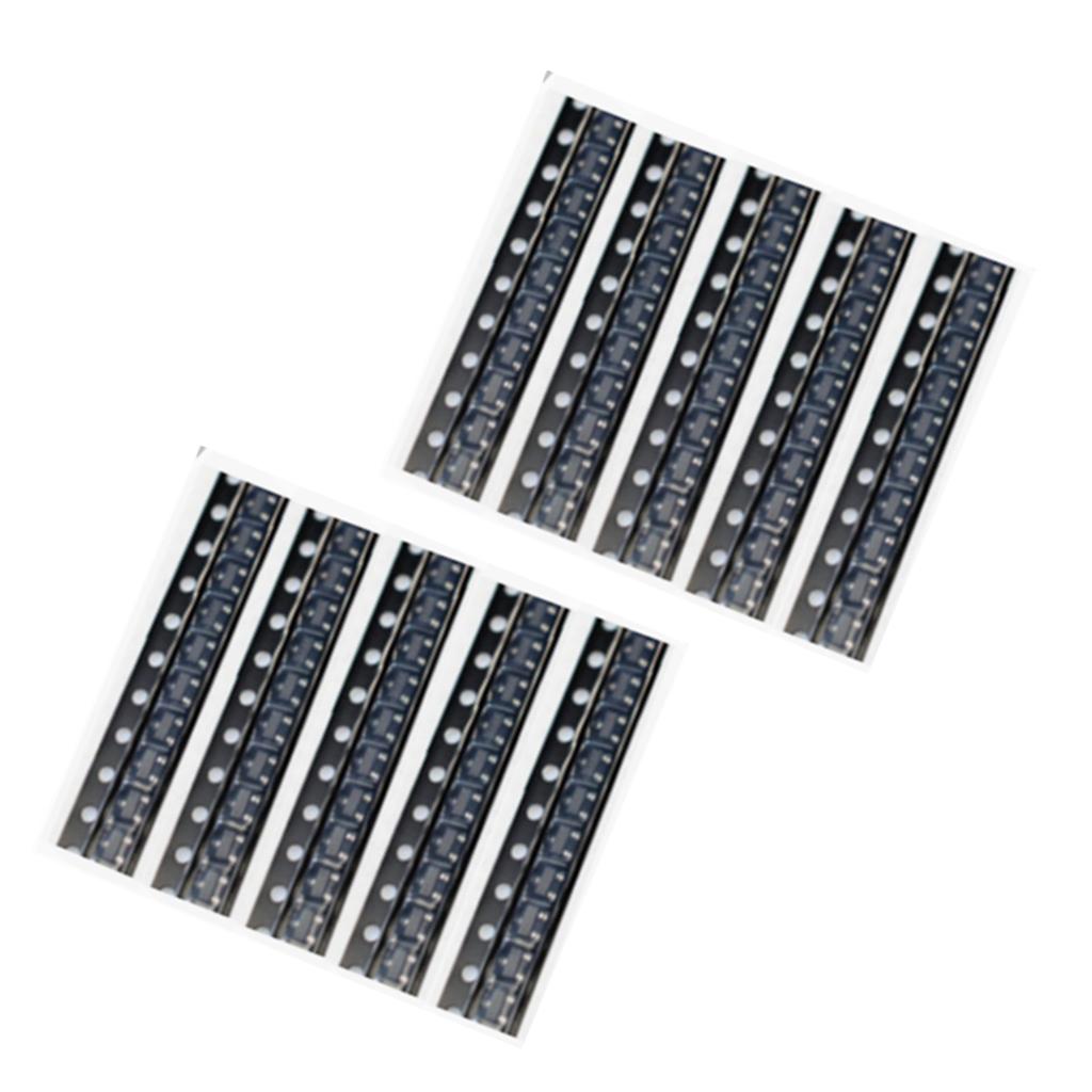 SOT-23 General Purpose 3 Terminals PNP Transistors, 100 Piece