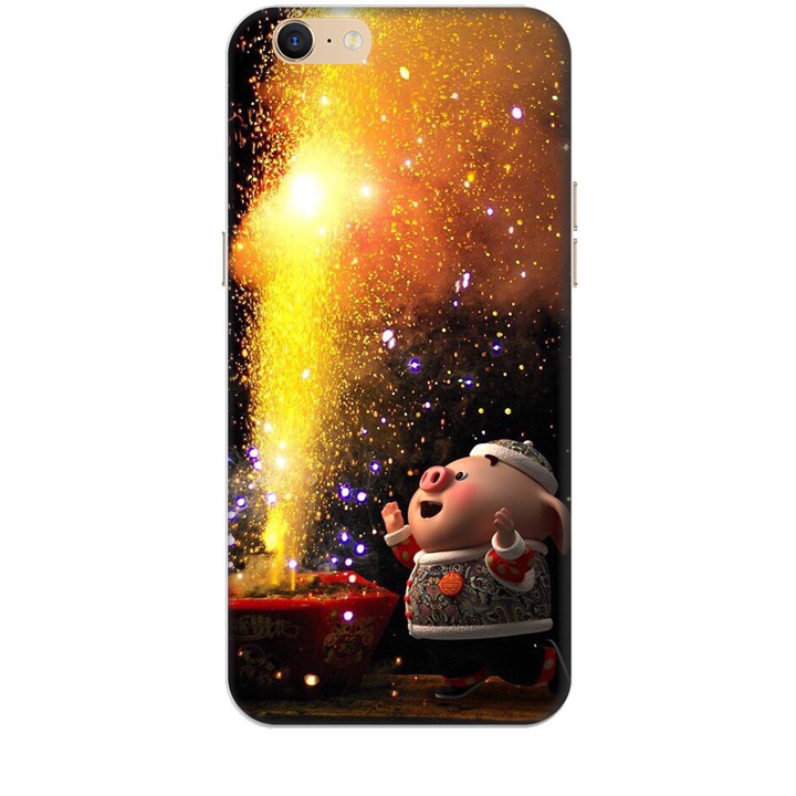 Ốp lưng dành cho điện thoại OPPO F3 LITE Heo Đốt Pháo