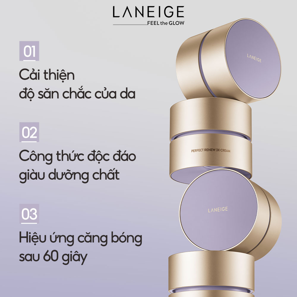 Kem dưỡng chống lão hóa Laneige Perfect Renew 3X Cream 50ml