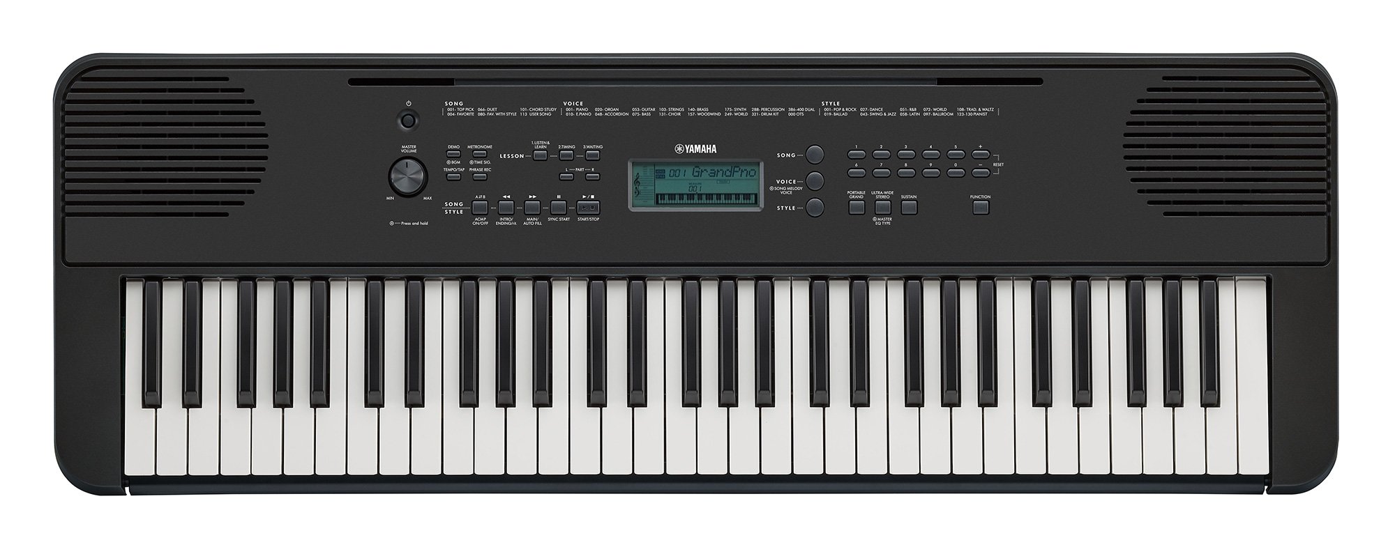 Đàn Organ điện tử/ Portable Keyboard - Yamaha PSR-E360 (PSR E360) - Màu đen - Hàng chính hãng