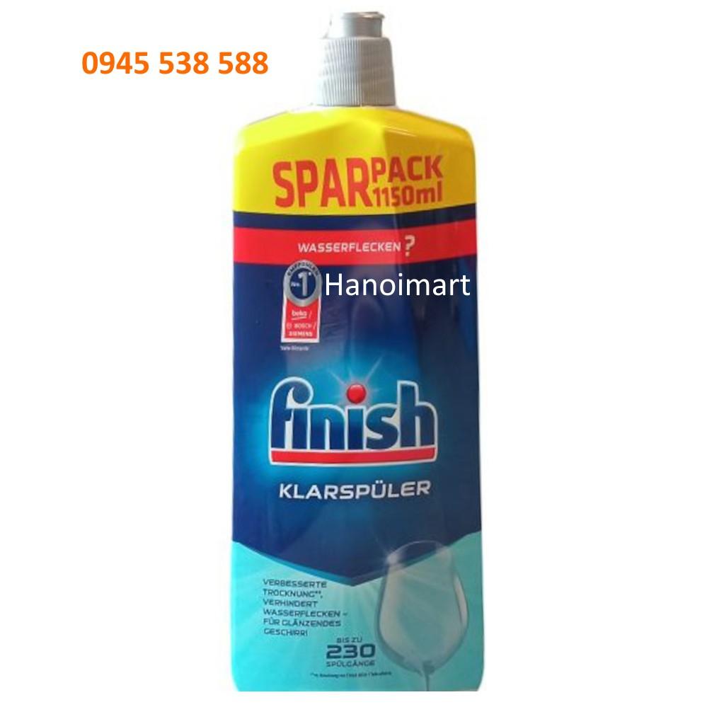 Nước làm bóng bát finish 1150ml dùng cho Máy rửa bát