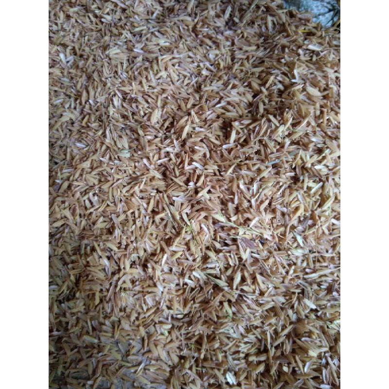 Vỏ Trấu sạch - giá thể trồng cây-trộn đất tơi xốp-dải chuồng gà vịt 300g