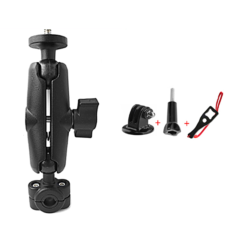 Kẹp gương chiếu hậu xe máy cho Gopro, Osmo action, Eken...