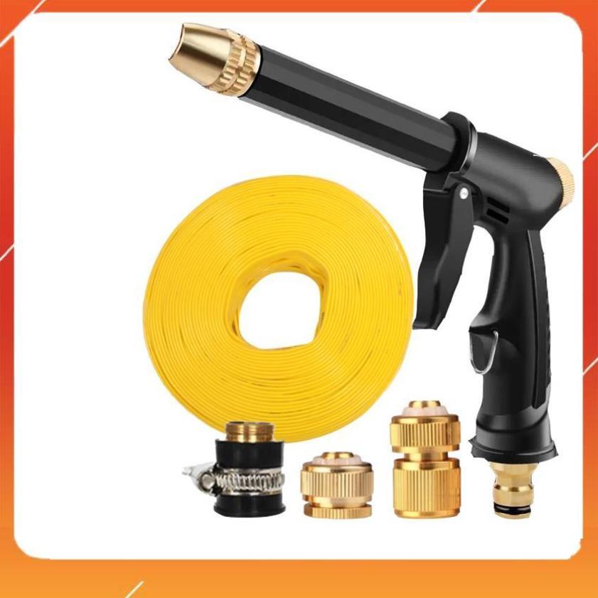 Bộ dây và vòi xịt rửa xe tưới cây tăng áp,vòi xịt rửa,vòi tưới cây 810-2621-1