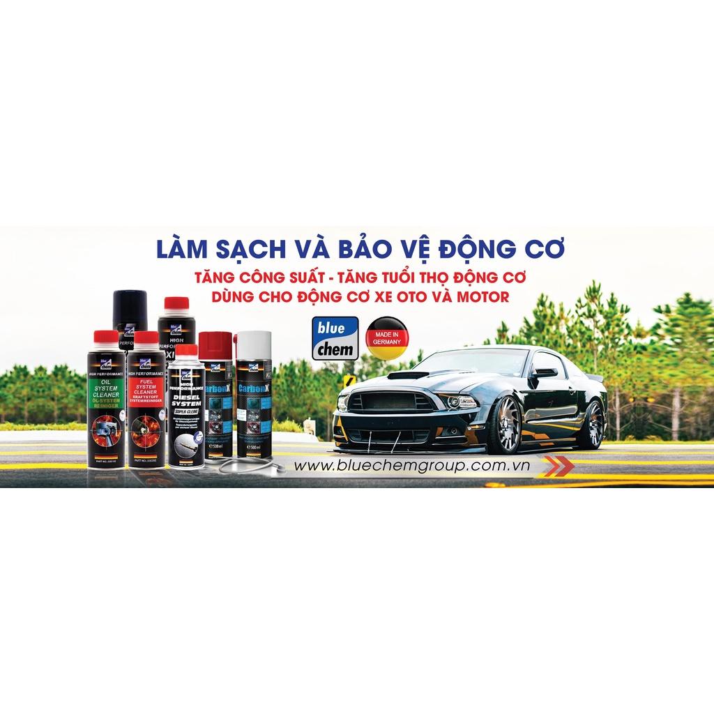 Vệ sinh súc rửa động cơ xe ô tô, xe máy Bluechem Oil System Cleaner 250ml