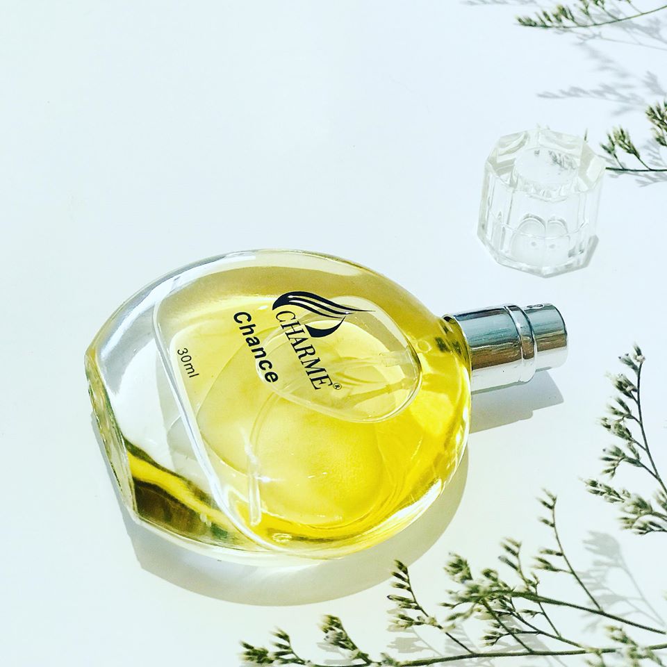 Nước hoa nữ thơm lâu, Charme Chance, mùi hương vani, mang phong cách nữ tính, gợi cảm, lưu hương lâu, 30ml