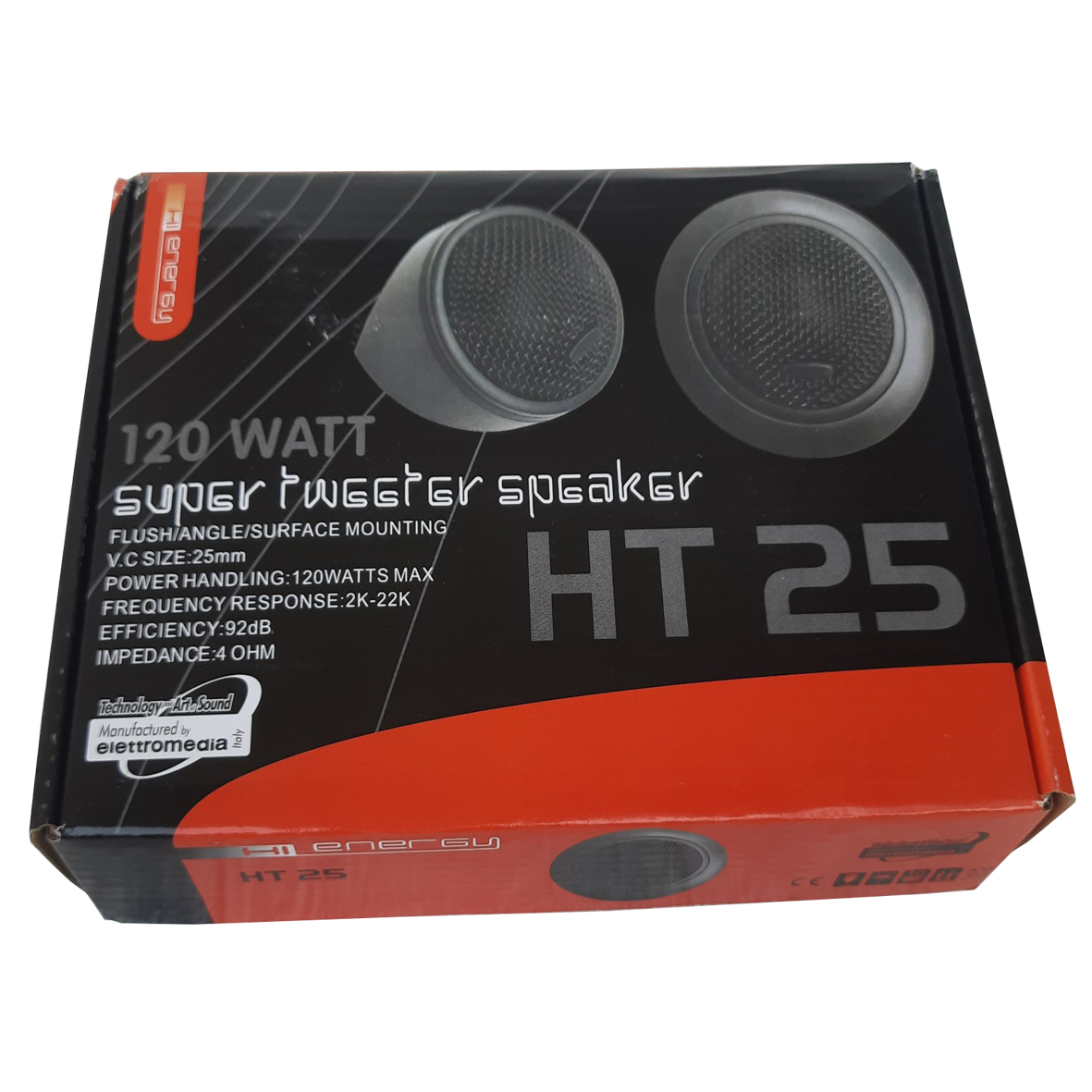 Loa ô tô - Loa Treble HERTZ HT25 cao cấp công suất 120W độ âm thanh cho xế yêu của bạn âm treble cực chất.