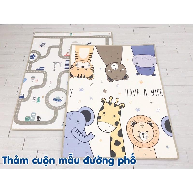 Thảm xốp cuộn Umoo 2 mặt chống thấm chống trơn trượt siêu đẹp