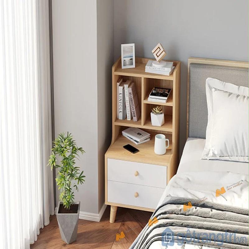 Made in VN-Tủ đồ cá nhân tiện dụng bằng gỗ công nghiệp - gỗ mdf 17mm công ty Mộc Phát độ bền trên 30 năm AN087