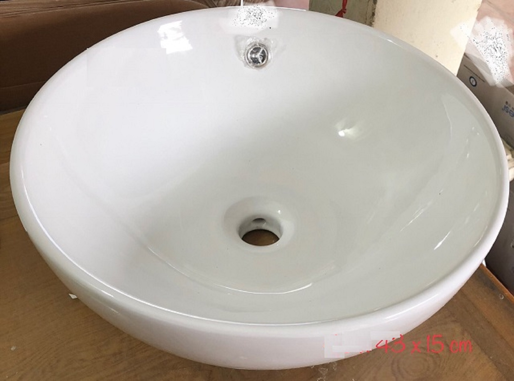 CHẬU LAVABO TRÒN HÌNH BÁT TÔ GRVL 132