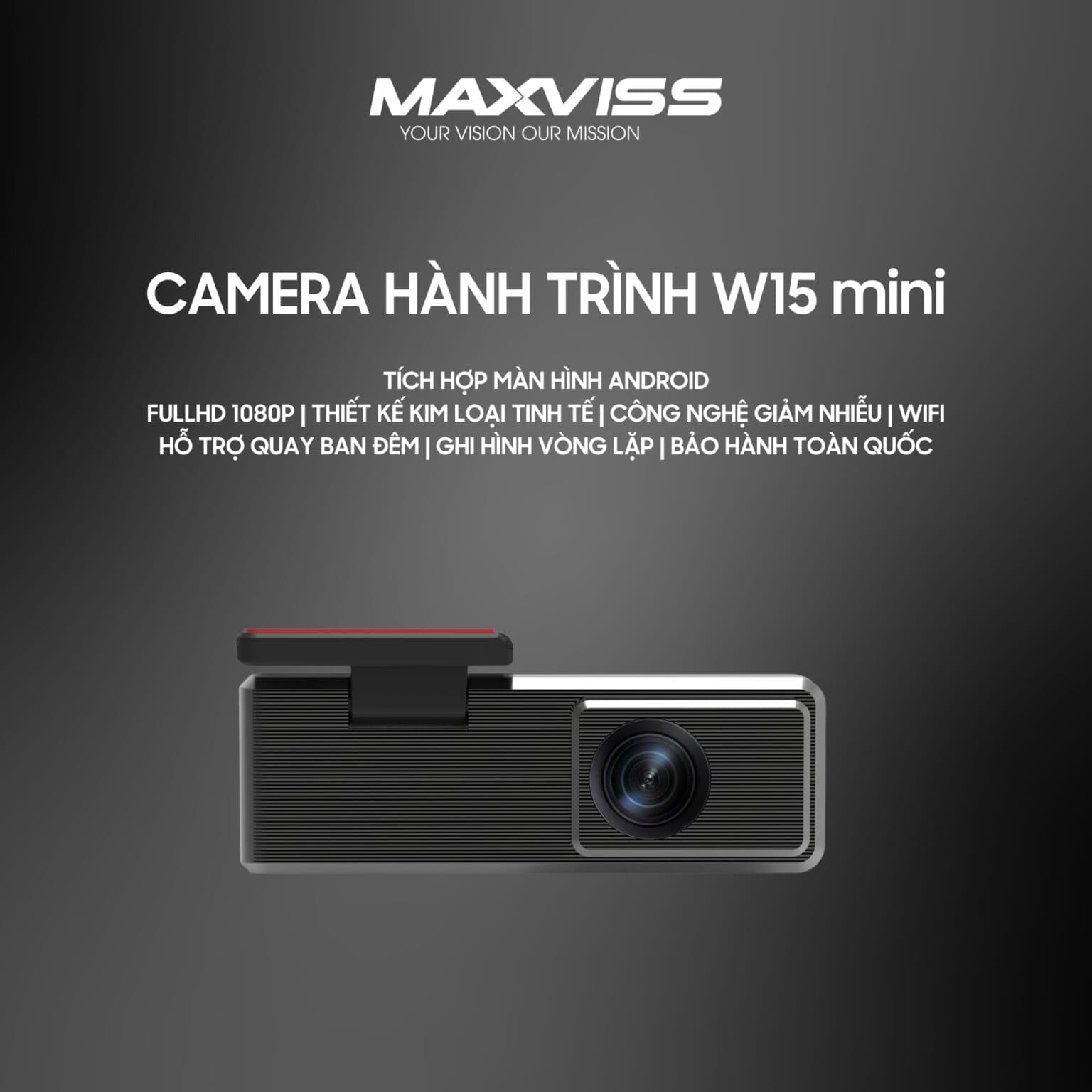Camera hành trình MAXVISS M1 Mini Hàng chính hãng