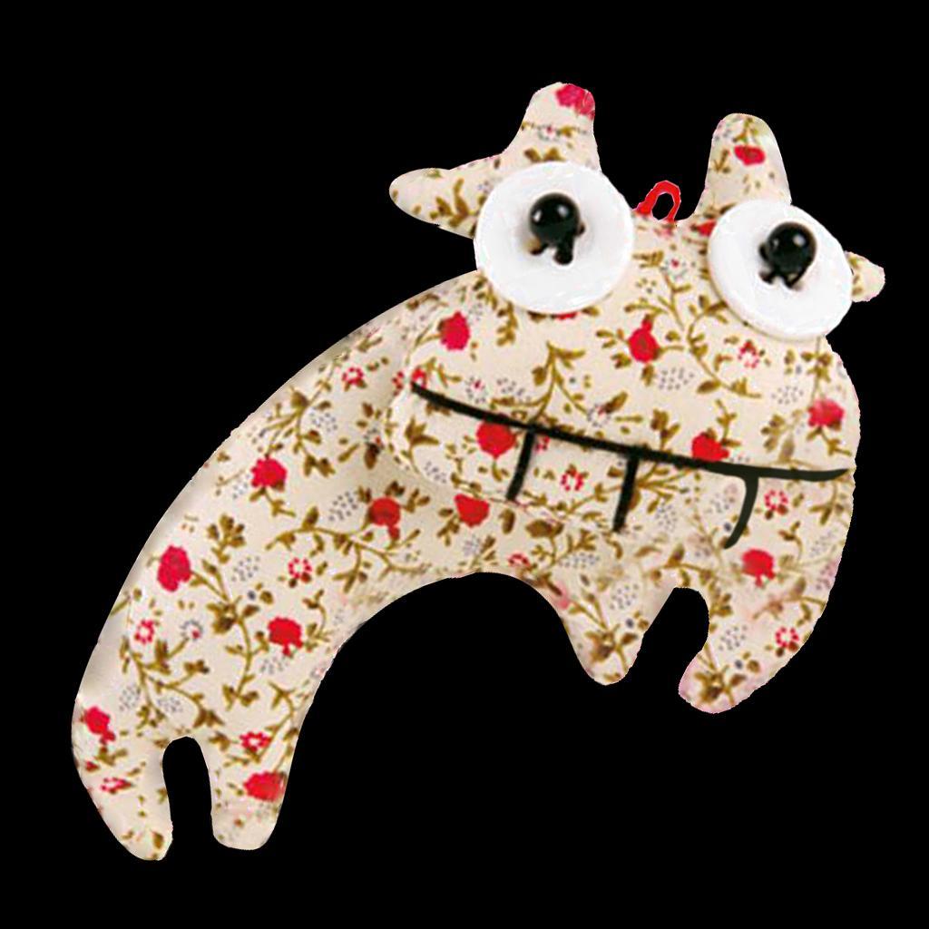 Stuffed Colorful Cow Making Kit Toy Material Package for Needlework Supplies